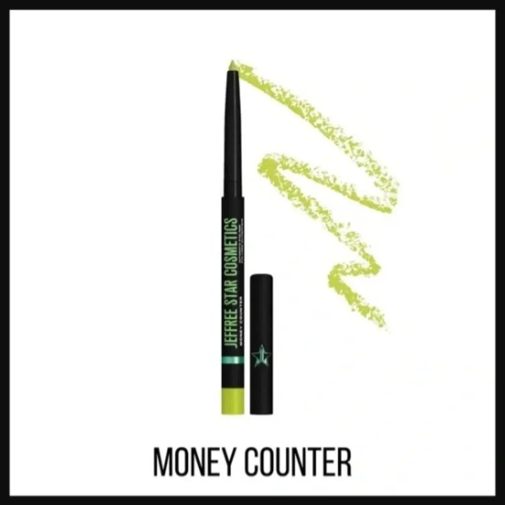 JEFFREE STAR COSMETICS AUTOMATIC EYELINER MONEY COUNTER NIB